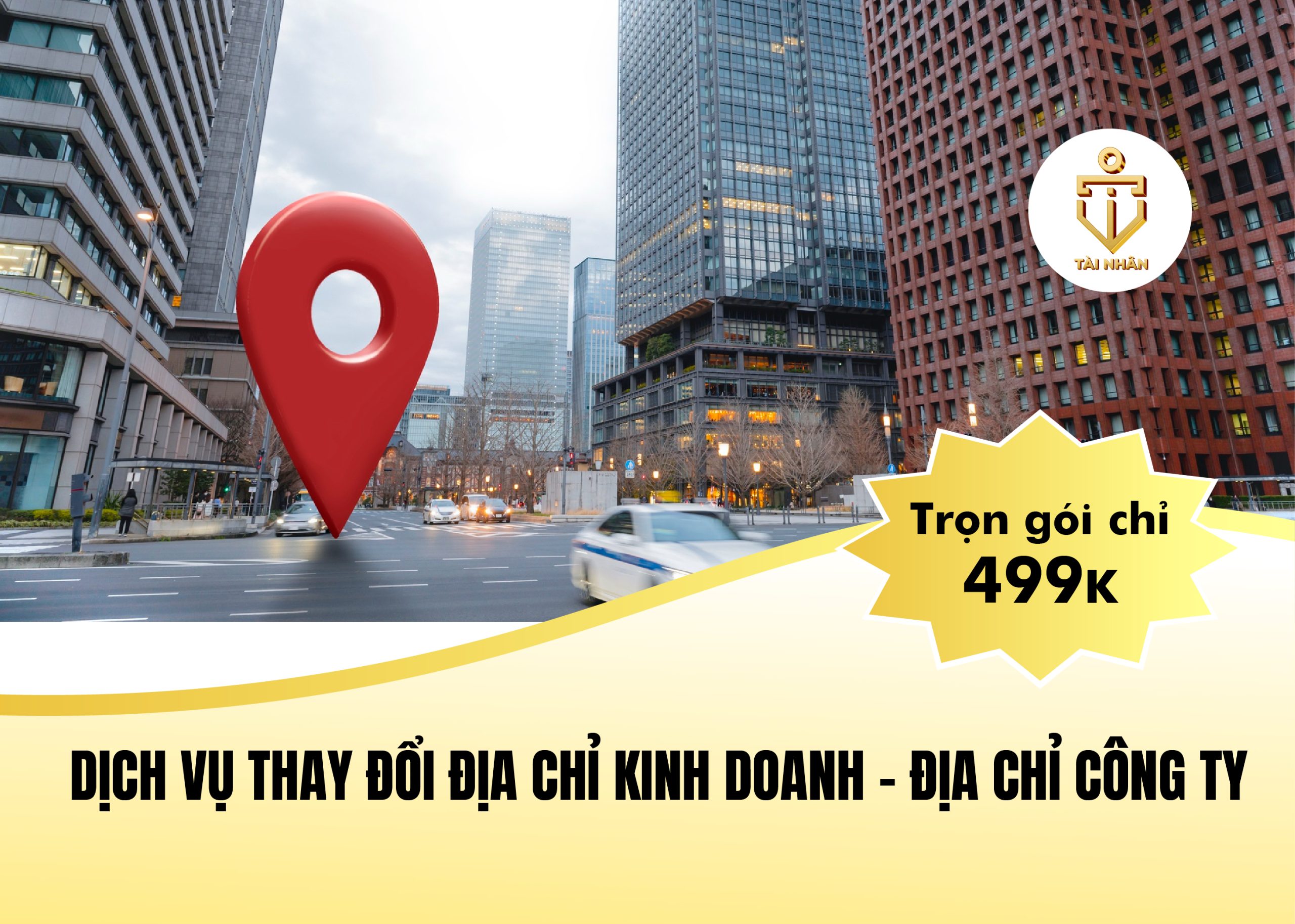 dịch vụ thay đổi địa chỉ công ty