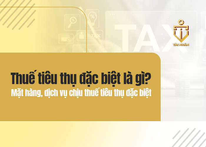 thuế tiêu thụ đặc biệt và hàng hóa dịch vụ chịu thuế ttđb