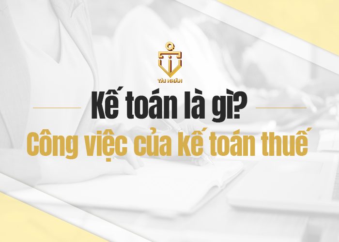công việc của kế toán thuế